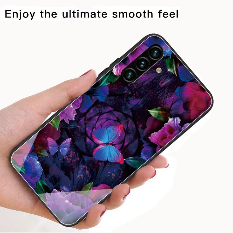 Hülle Samsung Galaxy A13 5g Handyhülle Schmetterlingsvariation Aus Gehärtetem Glas