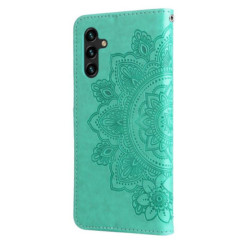 Lederhüllen Für Samsung Galaxy A13 5g Blumen-mandala