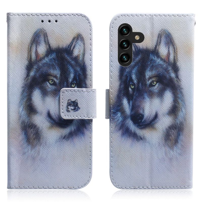 Lederhüllen Für Samsung Galaxy A13 5g Hunde-look