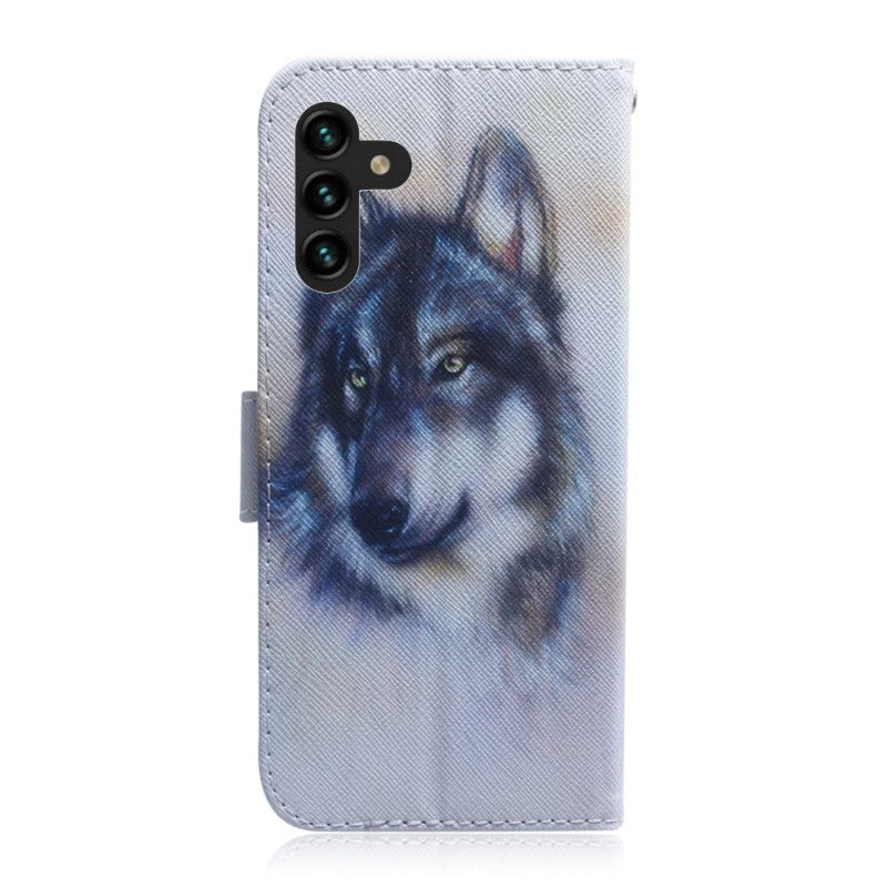 Lederhüllen Für Samsung Galaxy A13 5g Hunde-look