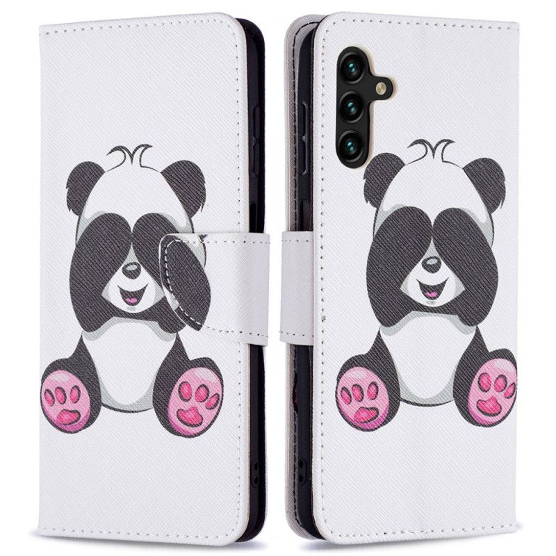 Lederhüllen Für Samsung Galaxy A13 5g Panda-spaß