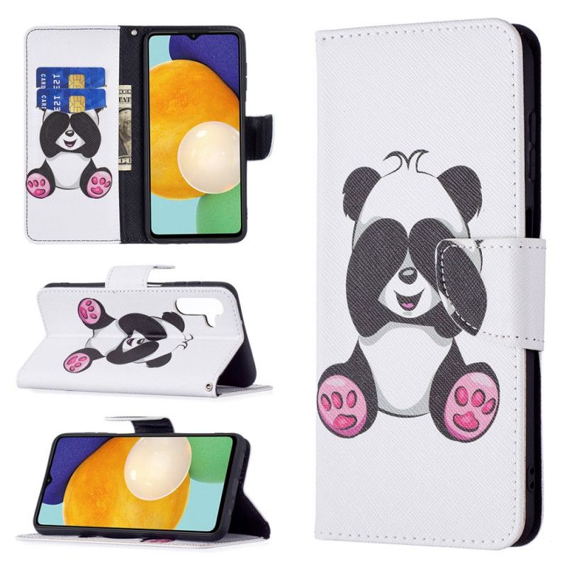 Lederhüllen Für Samsung Galaxy A13 5g Panda-spaß