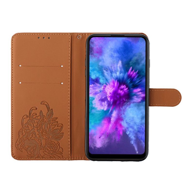 Lederhüllen Für Samsung Galaxy A13 5g Tiger-barockband