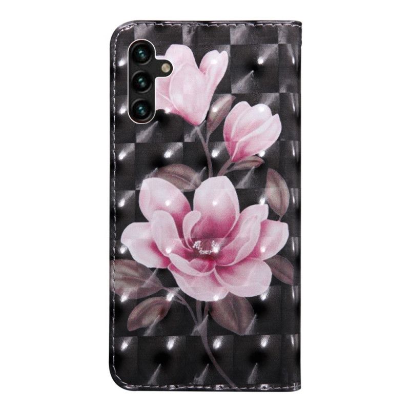 Lederhüllen Samsung Galaxy A13 5g Blütenblumen