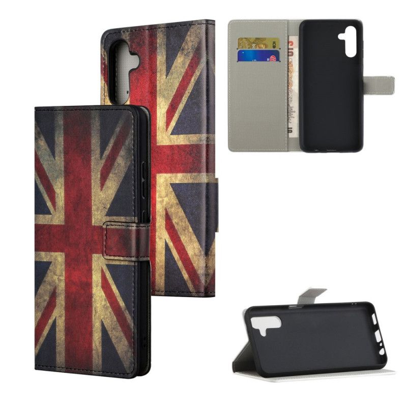 Lederhüllen Samsung Galaxy A13 5g Flagge Von England