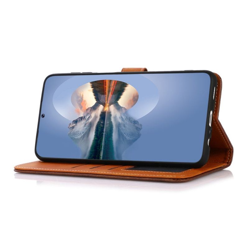 Lederhüllen Samsung Galaxy A13 5g Handyhülle Kunstleder Mit Khazneh-riemen
