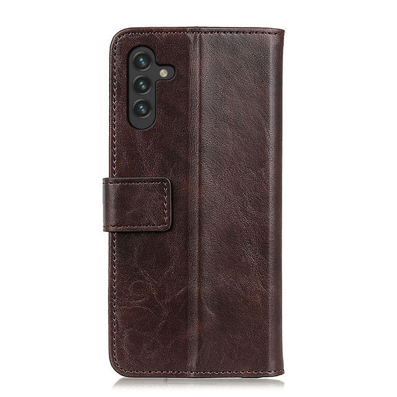 Lederhüllen Samsung Galaxy A13 5g Khazneh Elegance Leather Style