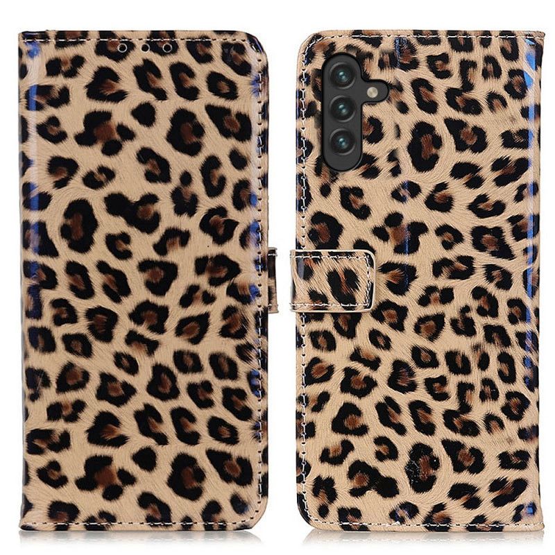 Lederhüllen Samsung Galaxy A13 5g Leopard
