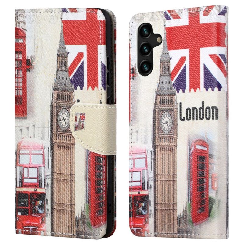 Lederhüllen Samsung Galaxy A13 5g Londoner Leben
