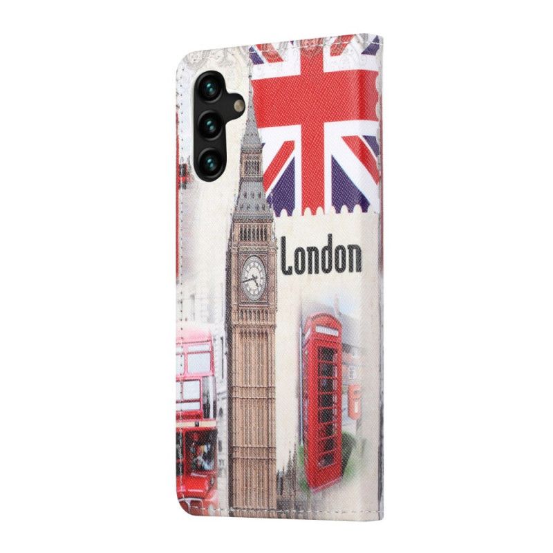 Lederhüllen Samsung Galaxy A13 5g Londoner Leben