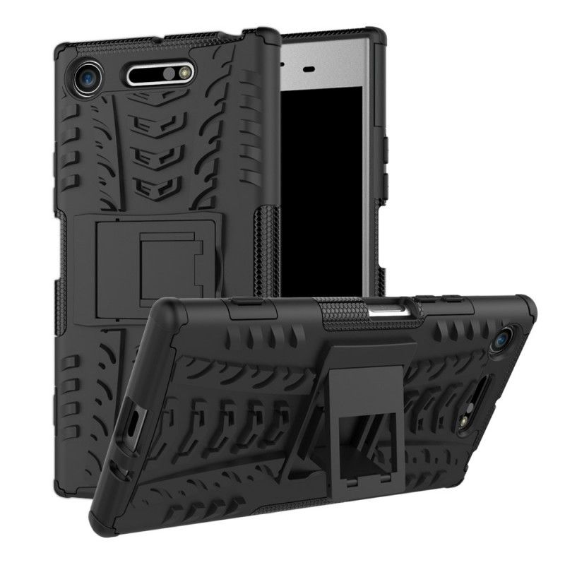 Hülle Sony Xperia XZ1 Schwarz Extrem Widerstandsfähig