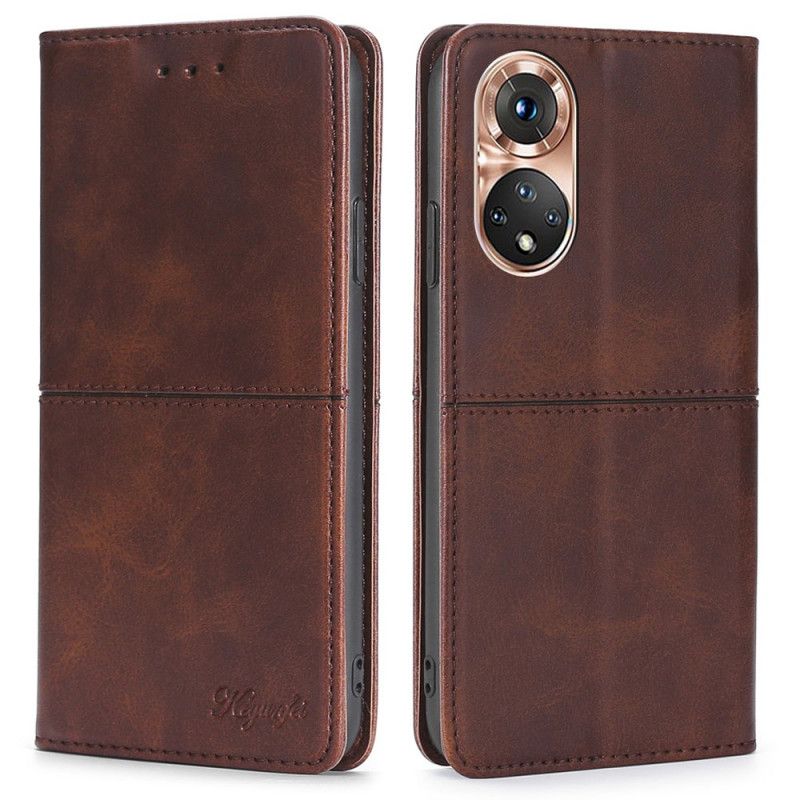 Flip Case Huawei Nova 9 / Honor 50 Stil Leder Couture