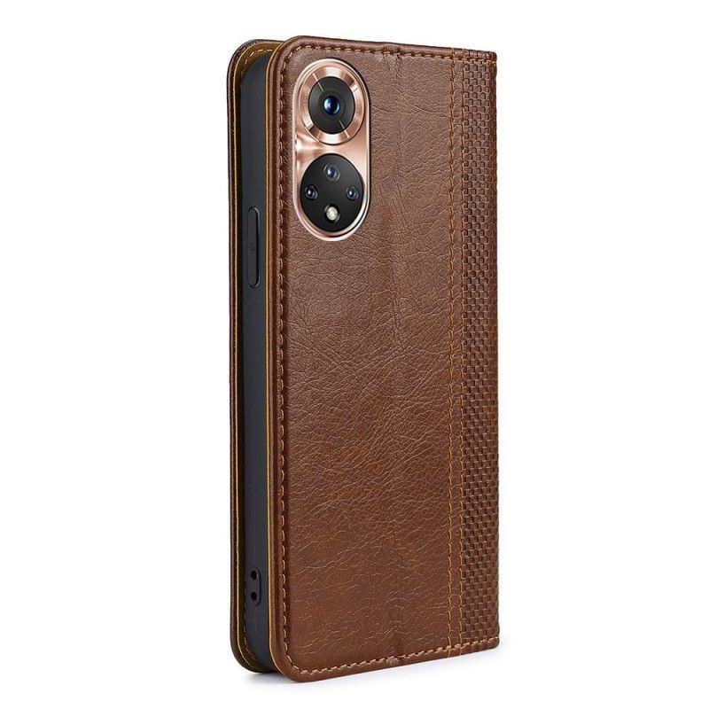 Flip Case Huawei Nova 9 / Honor 50 Vintage-leder-stil