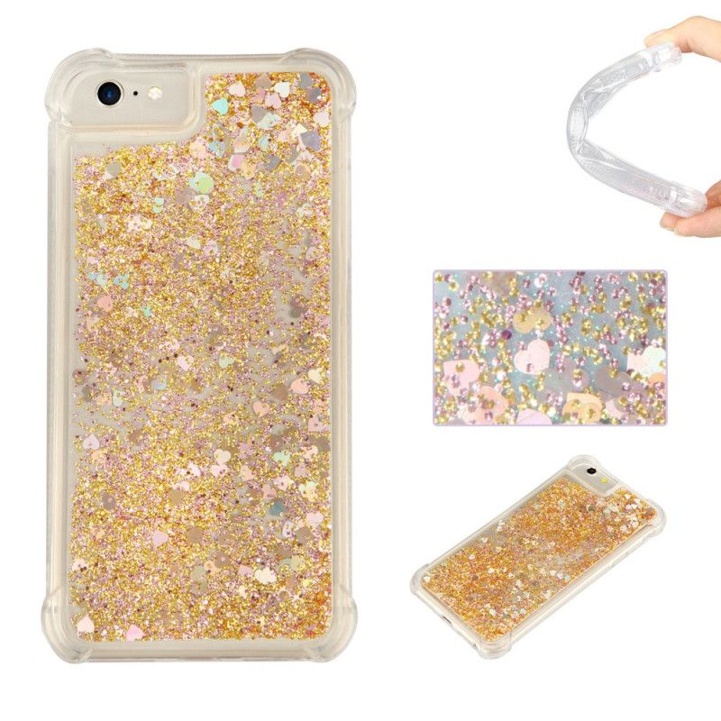 Hülle Für iPhone 6 / 6S Pink Wunschglitter