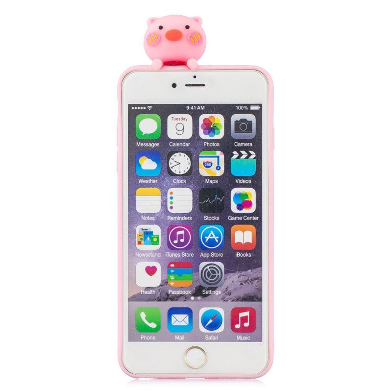 Hülle iPhone 6 / 6S 3D Apollo Das Schwein