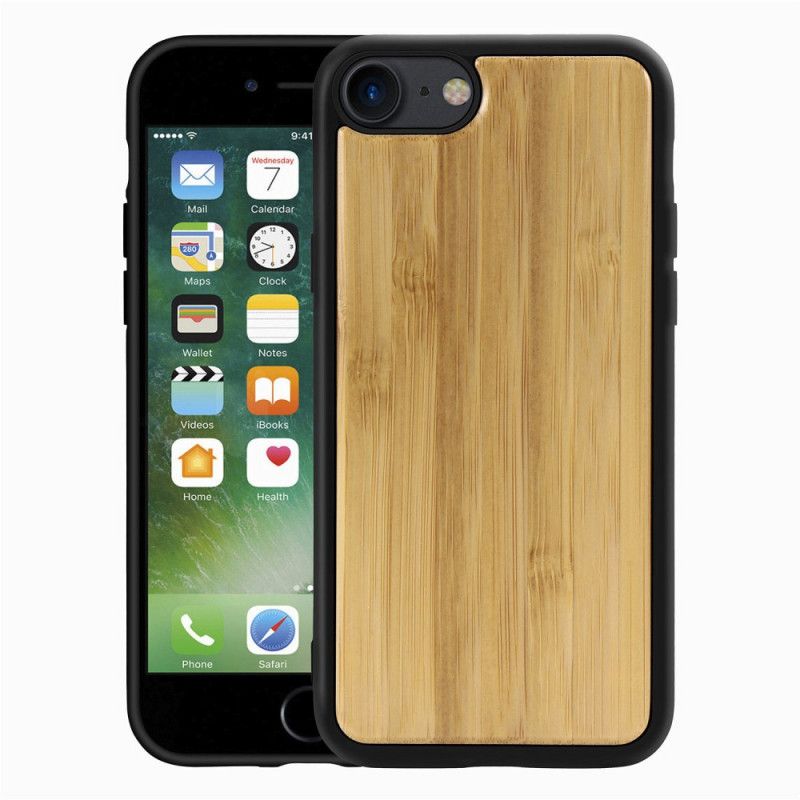 Hülle iPhone 6 / 6S Beige Holzstil