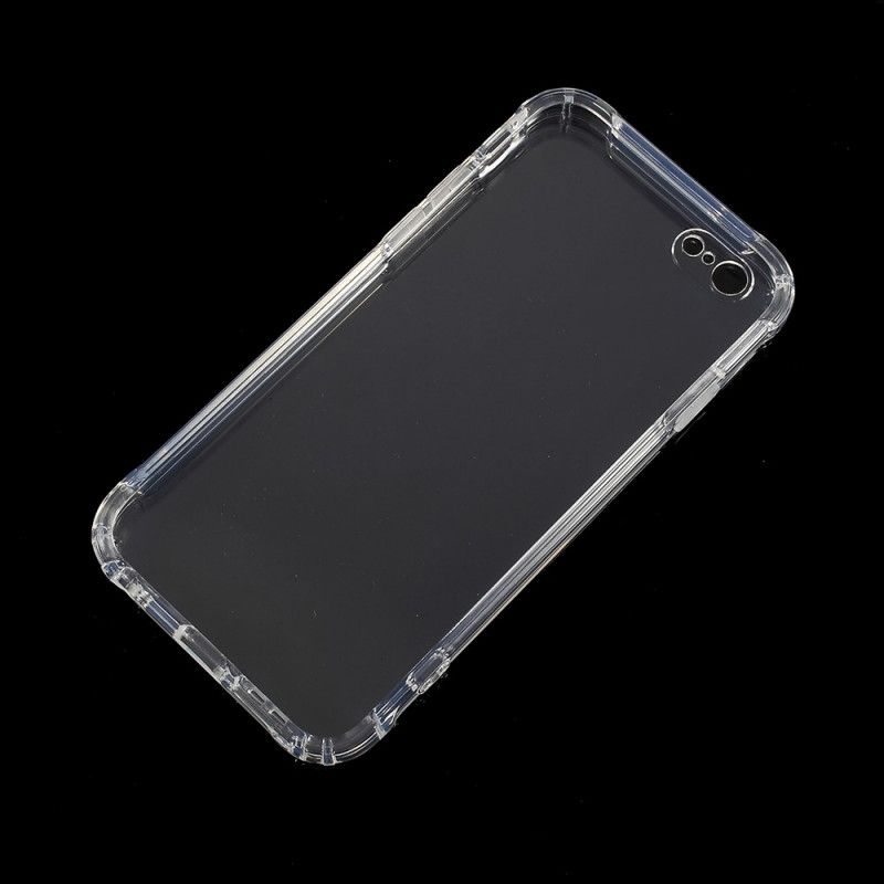 Hülle iPhone 6 / 6S Grau Transparentes Flexibles Silikon