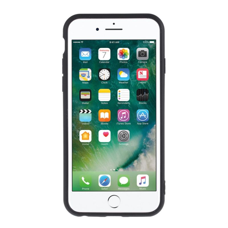 Hülle iPhone 6 / 6S Rot Silikonfeinheit 2.5 Mm