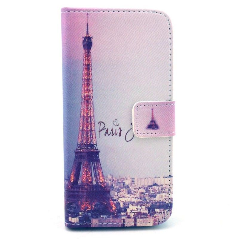 Lederhüllen iPhone 6 / 6S Paris. Ich Liebe Dich