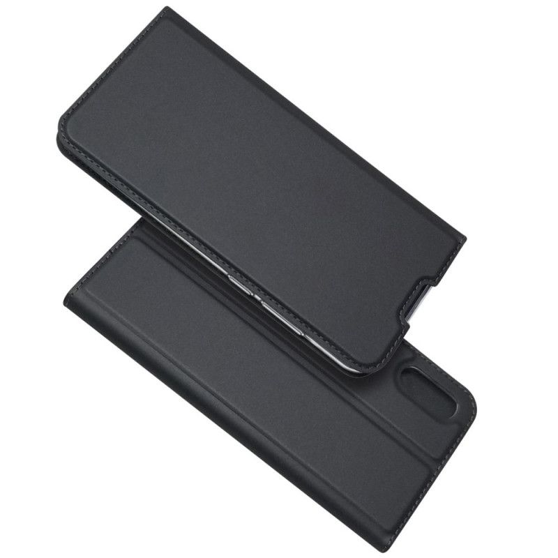 Flip Case Huawei Y6 2019 Schwarz Magnetverschluss