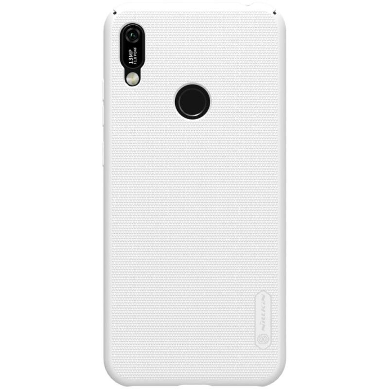 Hülle Für Huawei Y6 2019 Weiß Starrer Gefrosteter Nillkin