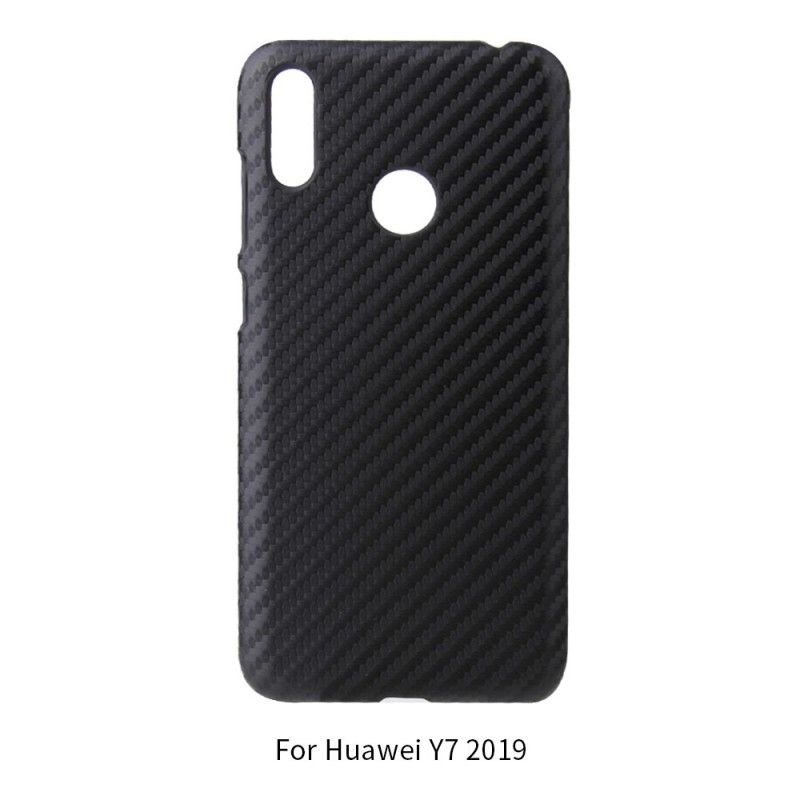 Hülle Huawei Y6 2019 Kohlefaser
