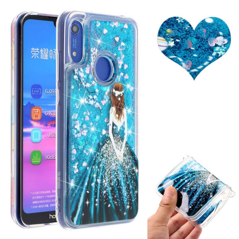 Hülle Huawei Y6 2019 Prinzessin Glitter