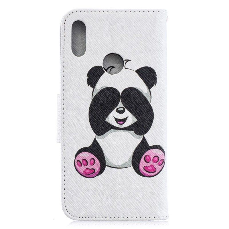 Lederhüllen Für Huawei Y6 2019 Lustiger Panda