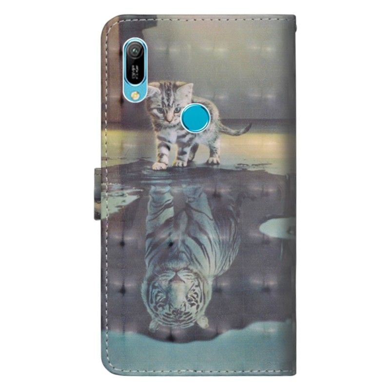 Lederhüllen Huawei Y6 2019 Ernest Der Tiger