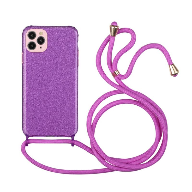 Iphone 11 Pro Sequins Drawstring Case