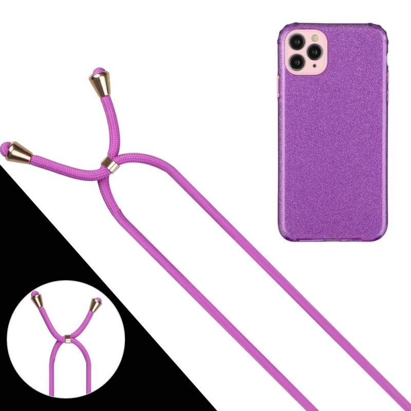 Iphone 11 Pro Sequins Drawstring Case