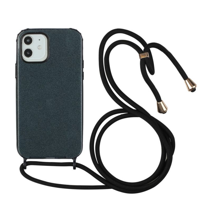 Iphone 12/12 Pro Sequins Drawstring Case