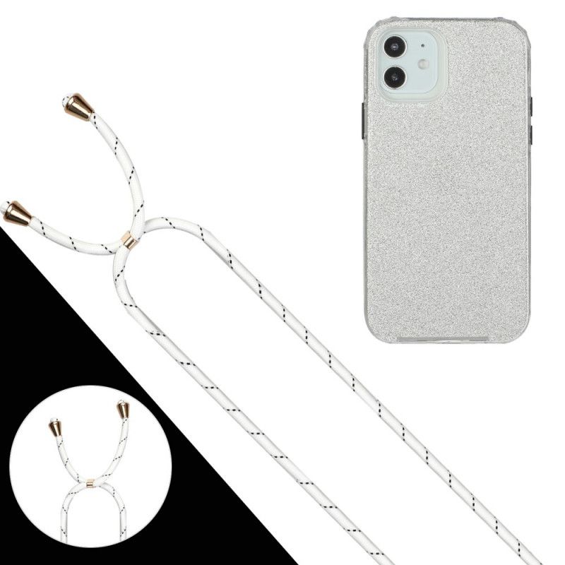 Iphone 12/12 Pro Sequins Drawstring Case