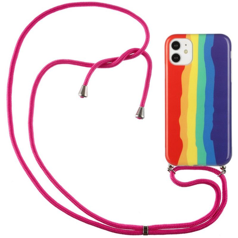 Regenbogenschnur Iphone 12 Mini Hülle