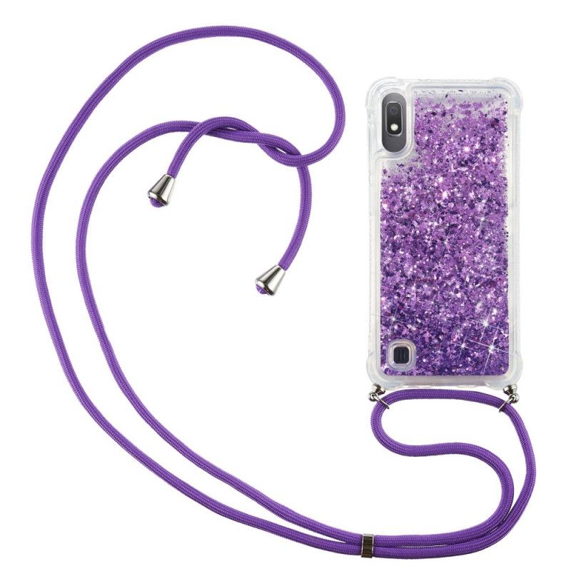 Samsung Galaxy A10 Glitzertasche Mit Kabel