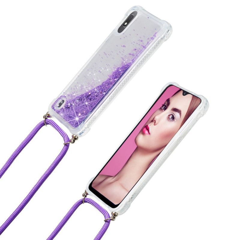 Samsung Galaxy A10 Glitzertasche Mit Kabel