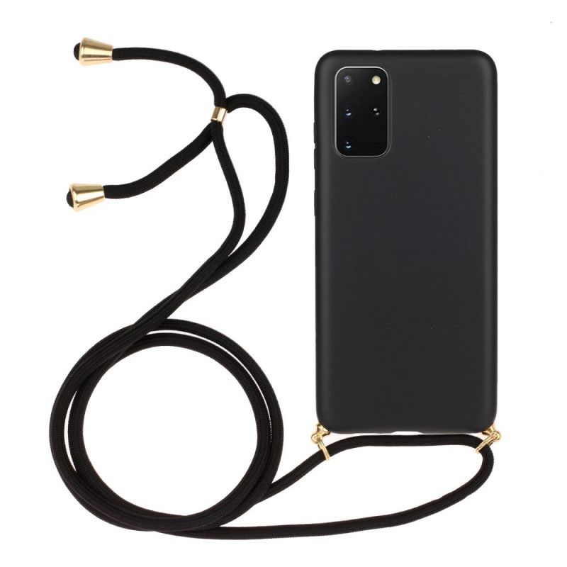 Samsung Galaxy S20 Plus / S20 Plus 5G Silikonhülle Mit Farbigem Kabel