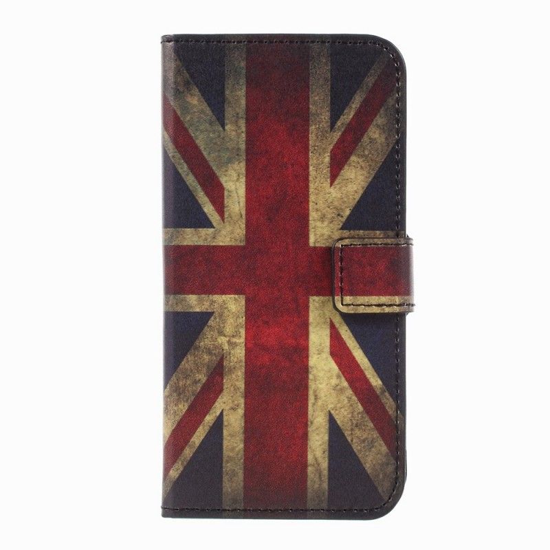 Lederhüllen Samsung Galaxy XCover 4S / 4 Englische Flagge