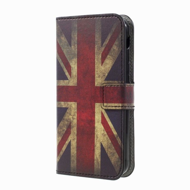 Lederhüllen Samsung Galaxy XCover 4S / 4 Englische Flagge