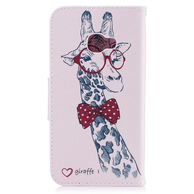 Lederhüllen Samsung Galaxy XCover 4S / 4 Nerd-Giraffe