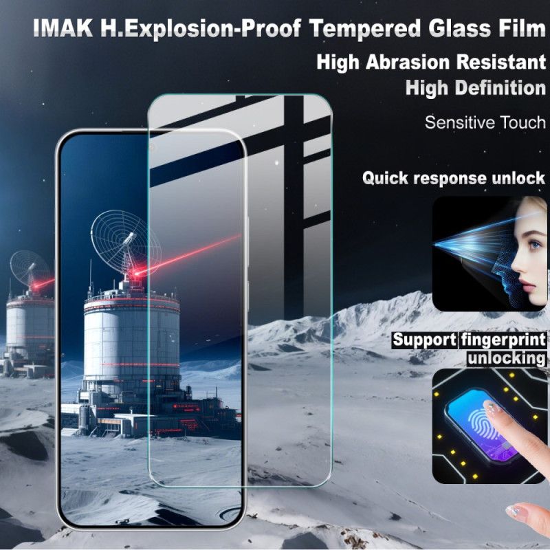 Displayschutzfolie Aus Gehärtetem Glas Für Xiaomi Redmi Note 15 Pro 5g (kompatibel Mit Fingerabdrucksensor)