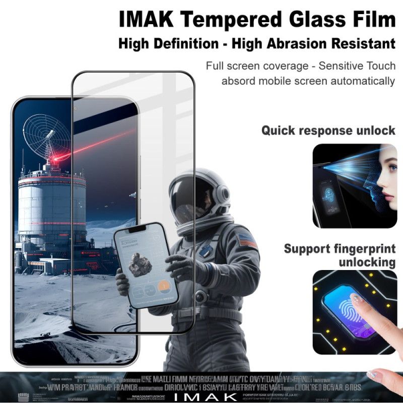 Vollflächige Displayschutzfolie Aus Gehärtetem Glas Für Xiaomi Redmi Note 15 Pro 5g (kompatibel Mit Fingerabdrucksensor)