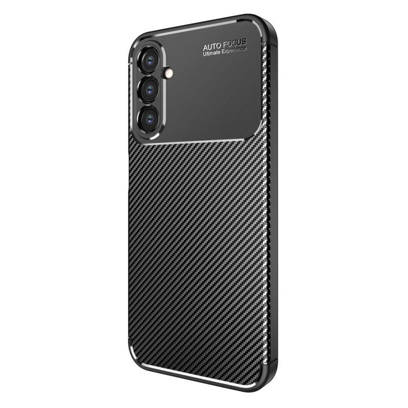 Hülle Für Samsung Galaxy A14 / A14 5G Flexible Kohlefaser