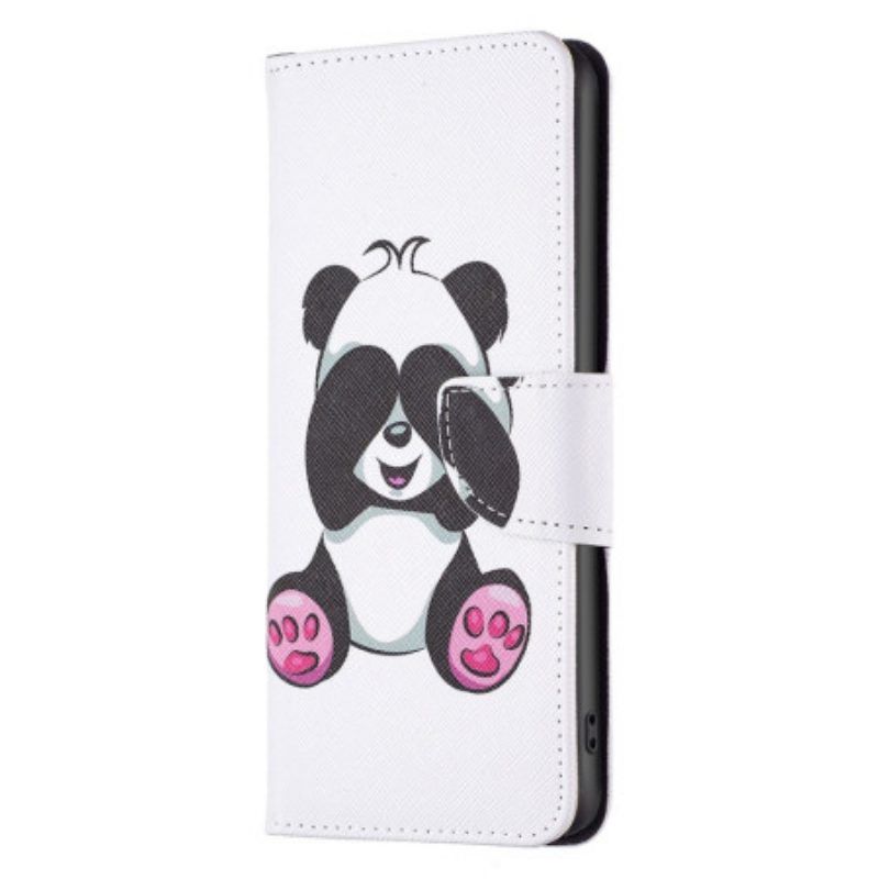 Lederhüllen Für Samsung Galaxy A14 / A14 5G Panda