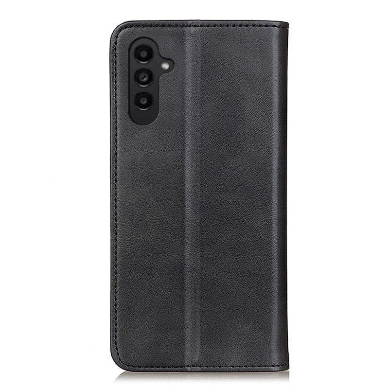 Schutzhülle Für Samsung Galaxy A14 / A14 5G Flip Case Spaltleder