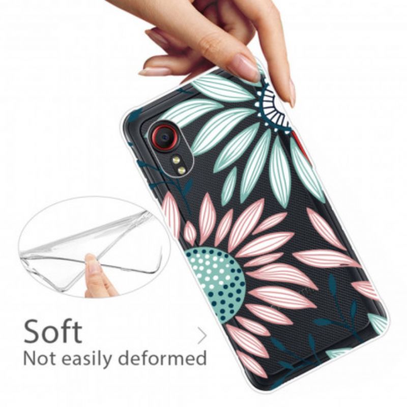 Hülle Samsung Galaxy Xcover 5 Eine Transparente Blume