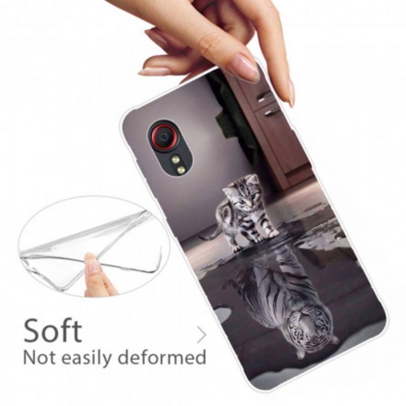 Hülle Samsung Galaxy Xcover 5 Ernst Der Tiger