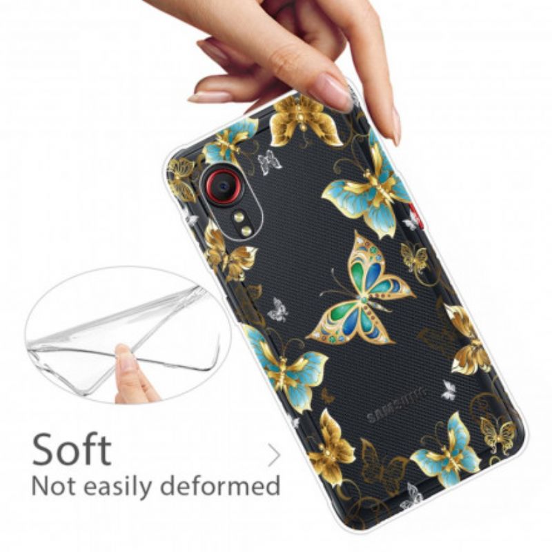 Hülle Samsung Galaxy Xcover 5 Schmetterlingsflug