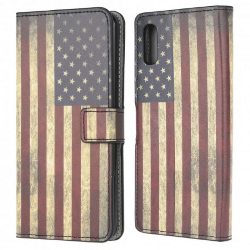 Lederhüllen Für Samsung Galaxy Xcover 5 Usa-flagge