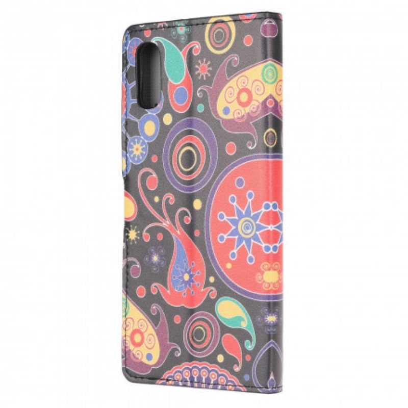 Lederhüllen Samsung Galaxy Xcover 5 Handyhülle Design Galaxie